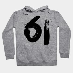 Number 61 Hoodie